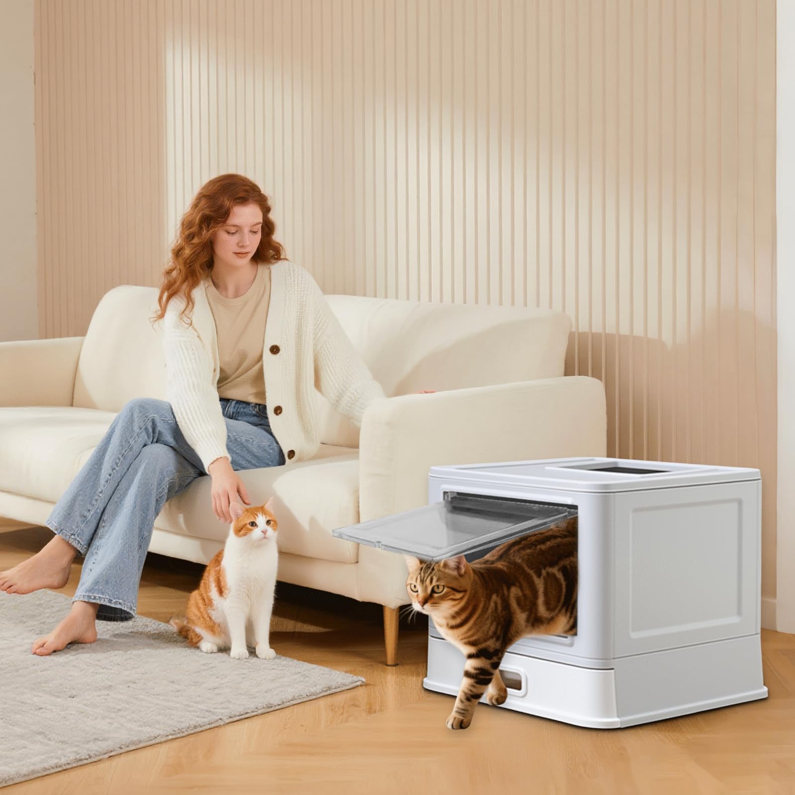 Homegroove porta pala incluido para una limpieza rápida y ordenada.