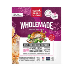 The Honest Kitchen gato deshidratado pollo y pescado: proteína de alta calidad para su comida.
