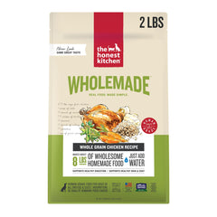 Honest Kitchen WholeMade pollo deshidratado, alimento completo para perros