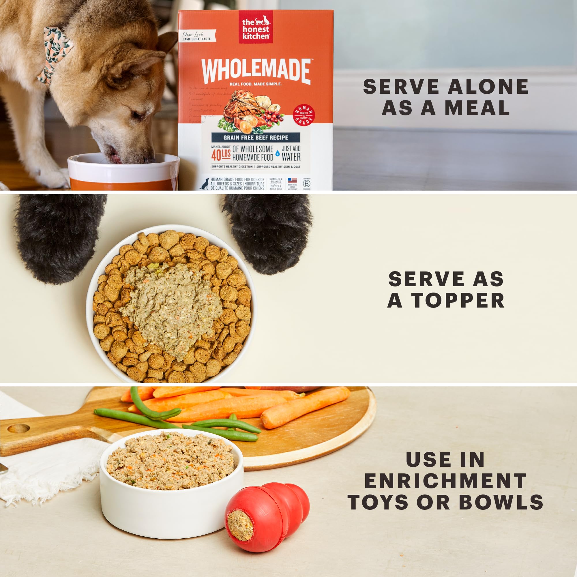 The Honest Kitchen WholeMade caja 7 lb, inicio de una alimentación práctica