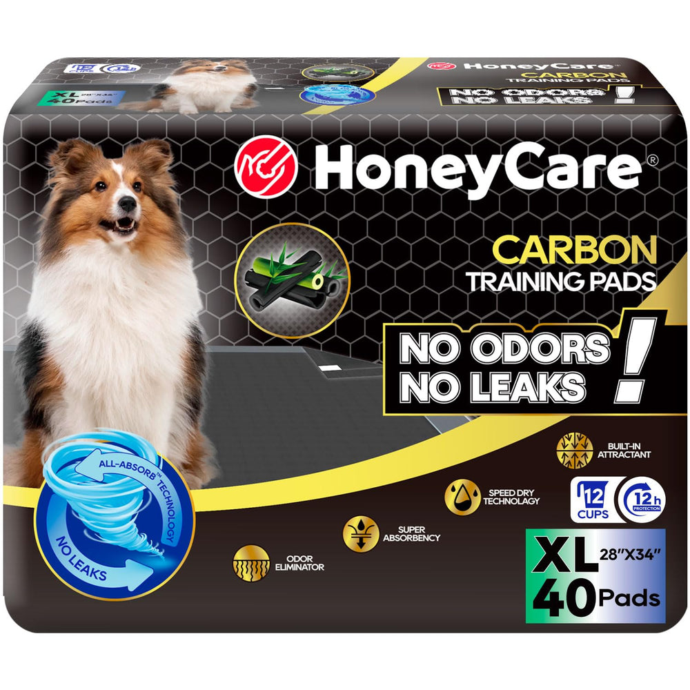 Honey Care All-Absorb con carbono activado para controlar olores durante el entrenamiento.