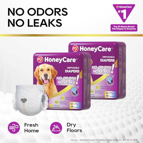 Pañales Honey Care con tela interior suave para piel sensible.