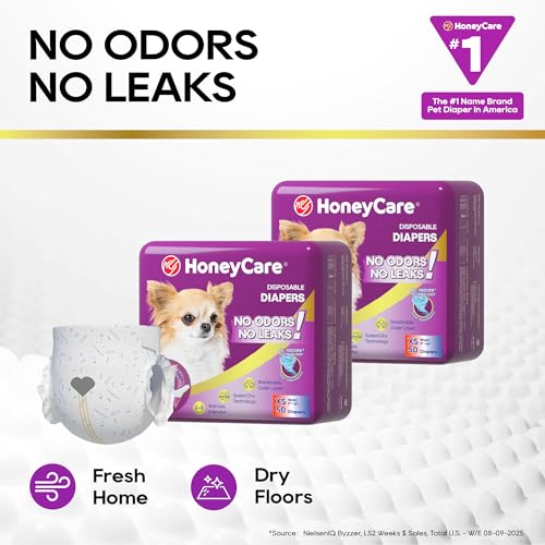 Honey Care All-Absorb: tejido elástico que sigue los movimientos del perro