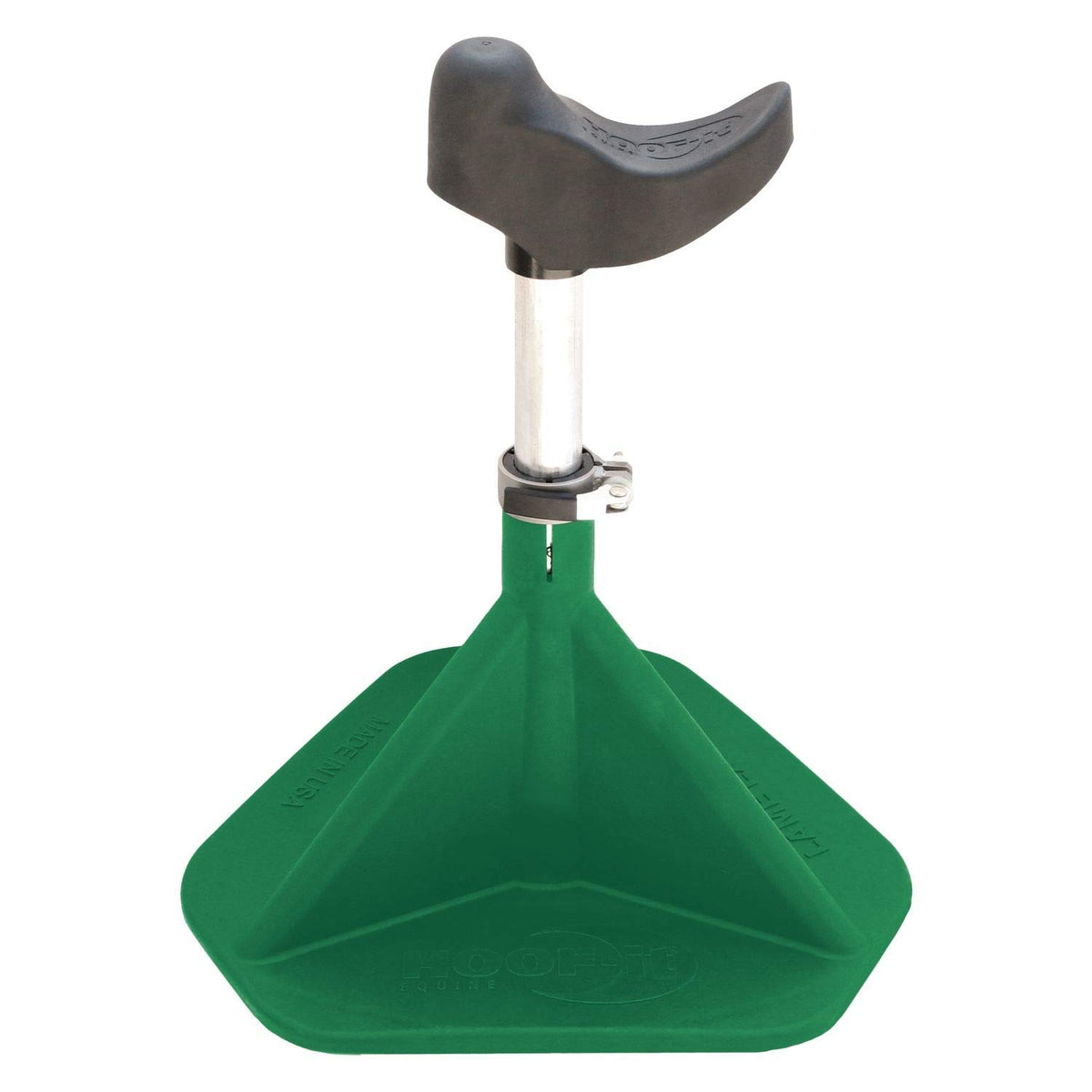 Hoof-It soporte para pezuñas verde, ideal para herrar y trabajar con comodidad
