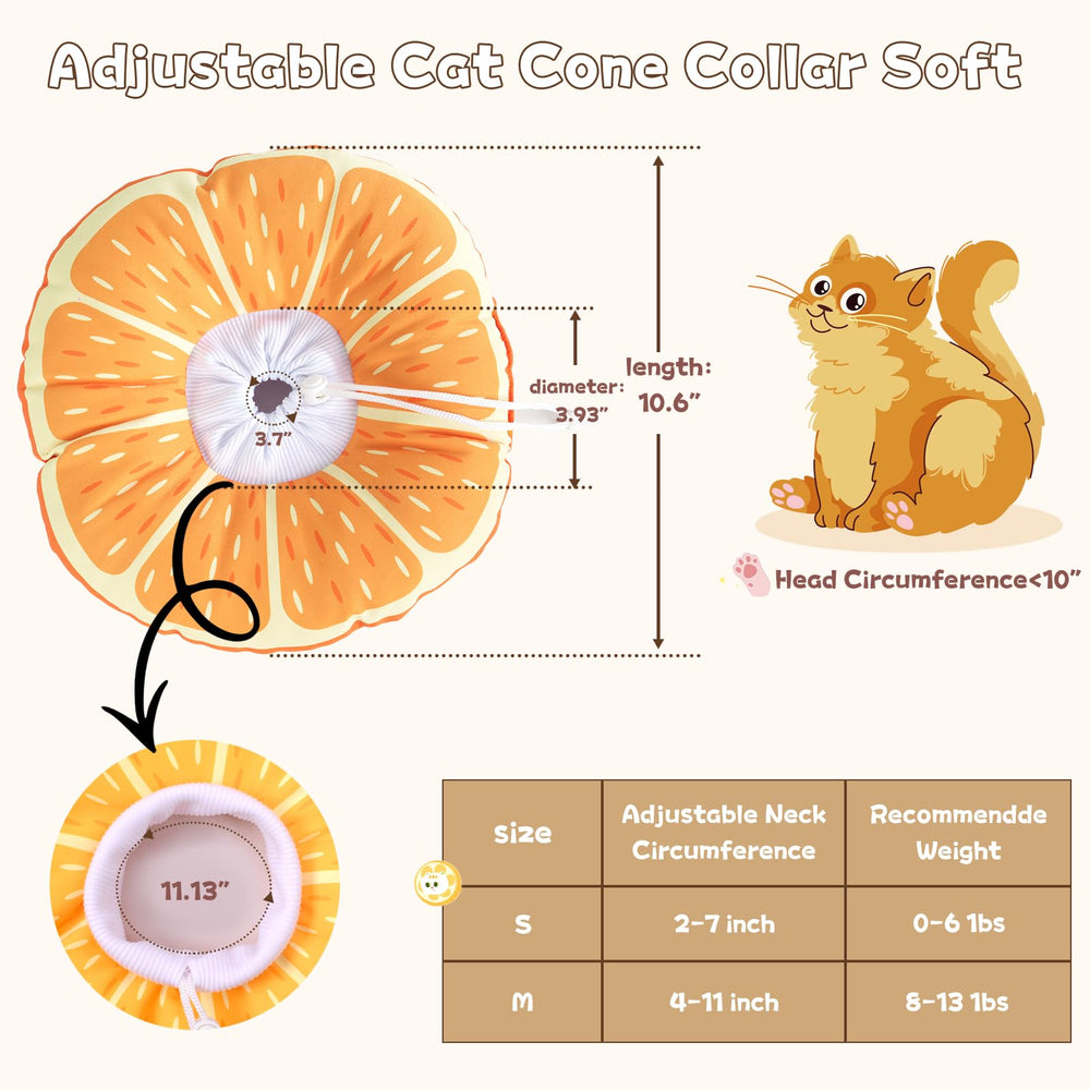 Hoopttay cono gato diseño adorable para menos estrés.
