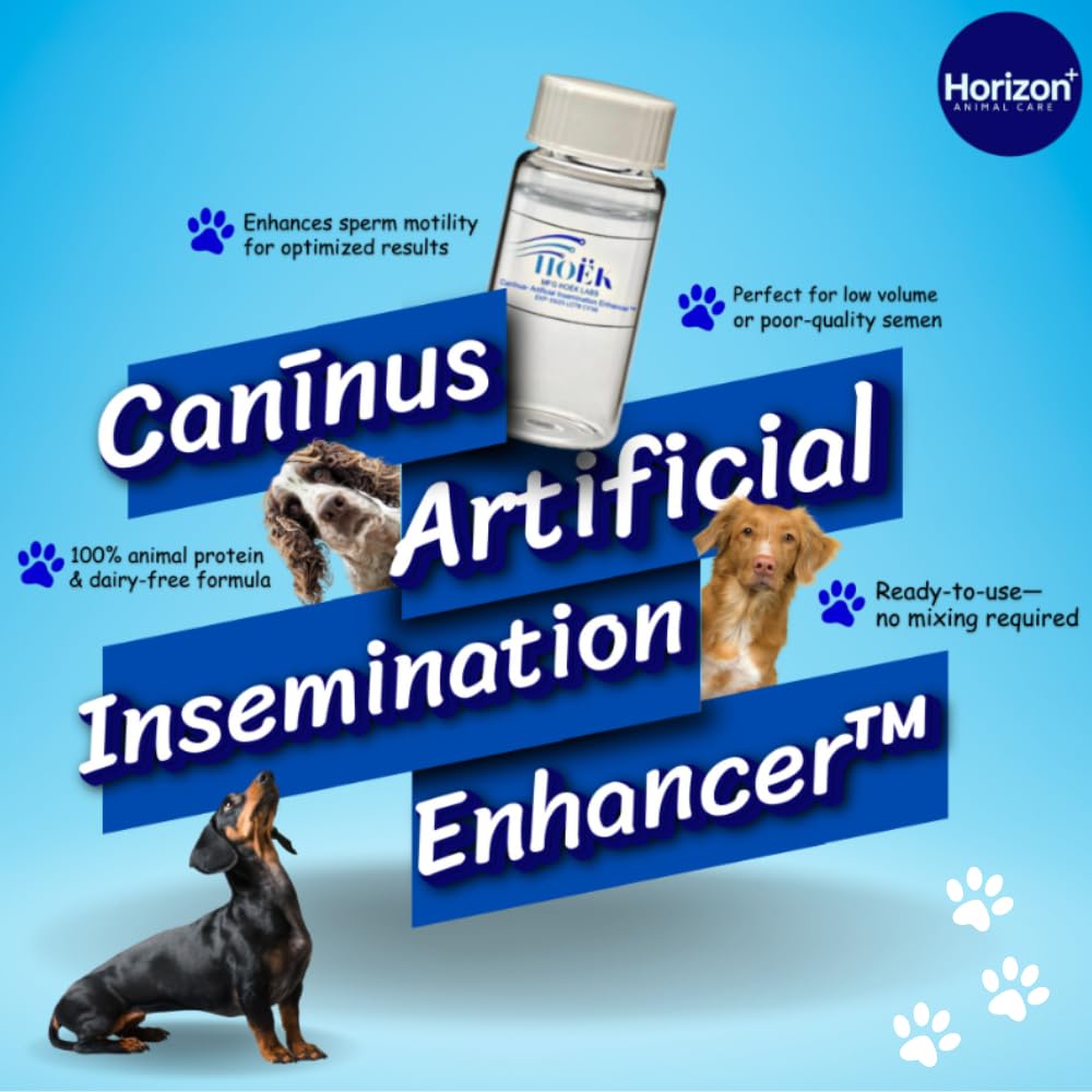 Canīnus Horizon: dosis precisa para cada inseminación, reduciendo residuos.