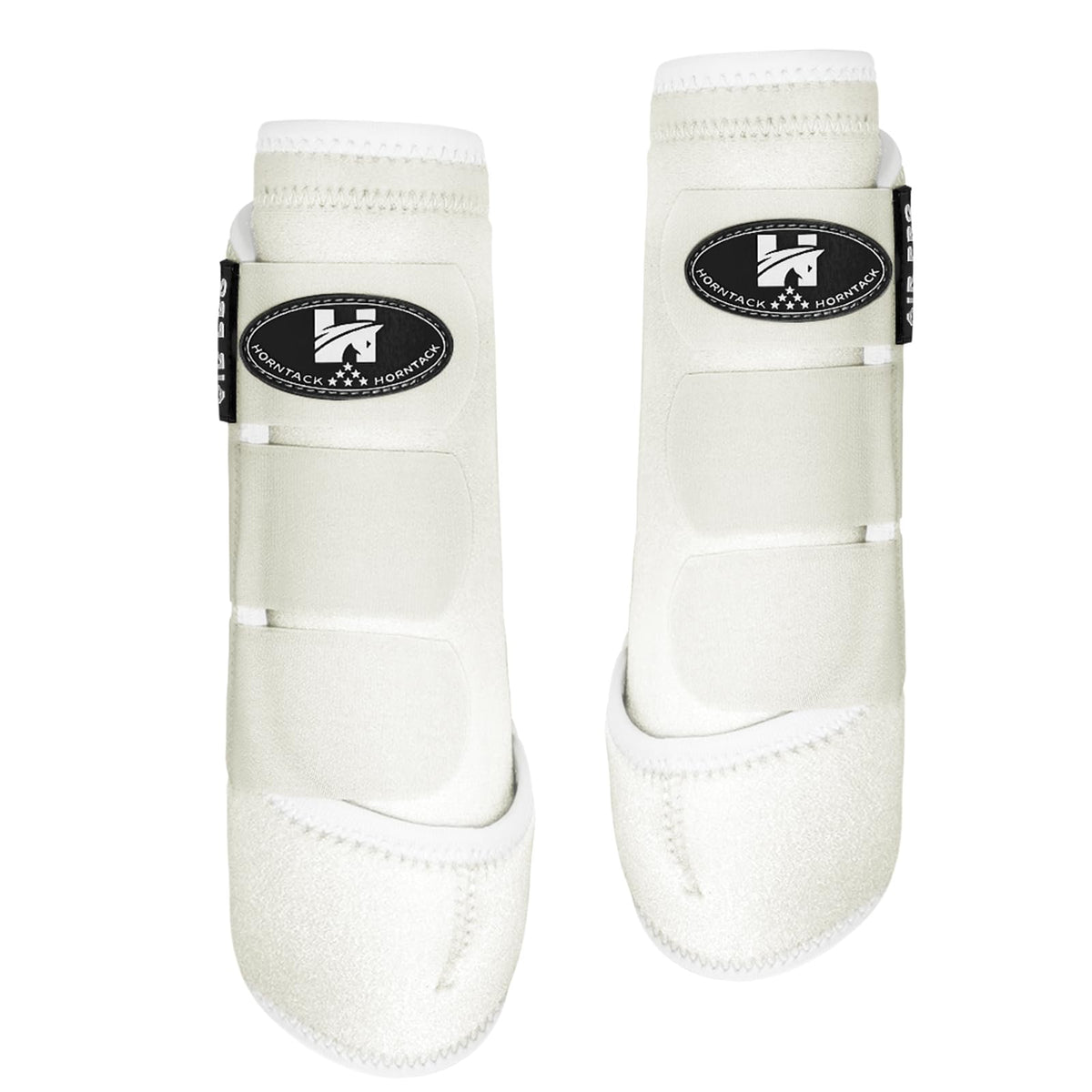 Horntack botas espinilleros caballo blanco frontal protección de tendones durante entrenamiento