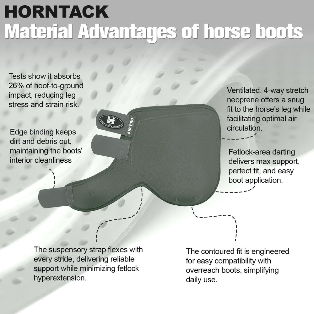 Horntack botas-splint caballo para-entrenamiento y traslados confiables
