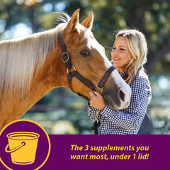 Horse Health Joint Combo pellets sabor manzana canela para una ingesta agradable