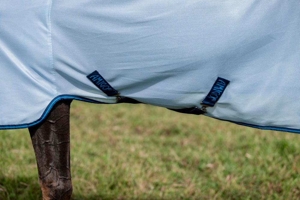 Horseware Amigo Bug Rug Plus tejido transpirable para comodidad del caballo.