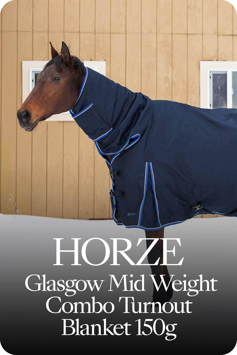 HORZE Glasgow Manta impermeable evita deslizamientos y rozaduras en hombros