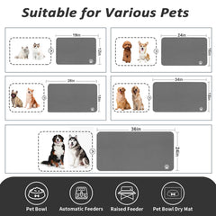 HotLive compatible con dos cuencos para perros o gatos