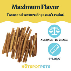 hotspot pets palitos de res: textura atractiva para masticación diaria