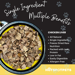 Hotspot Pets perros y gatos disfrutan este snack natural.