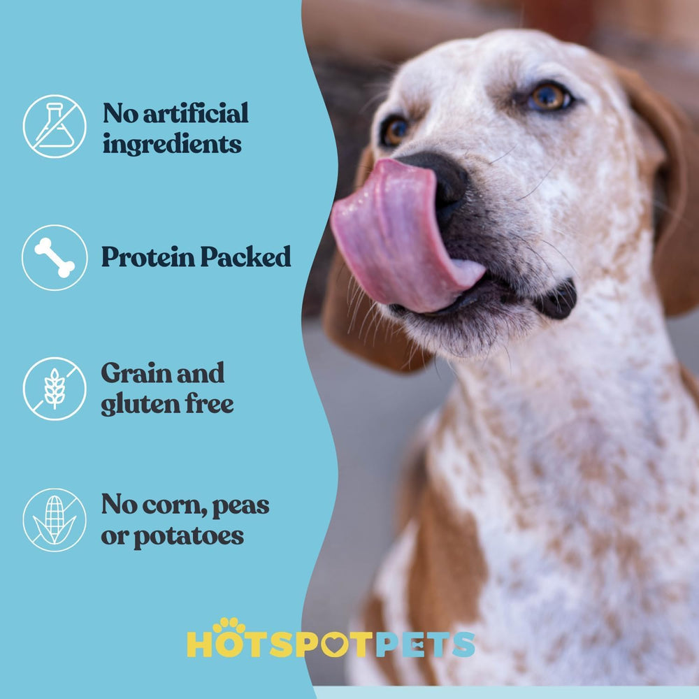 Hotspot Pets huesos con certificado USDA, cuero crudo para perros.