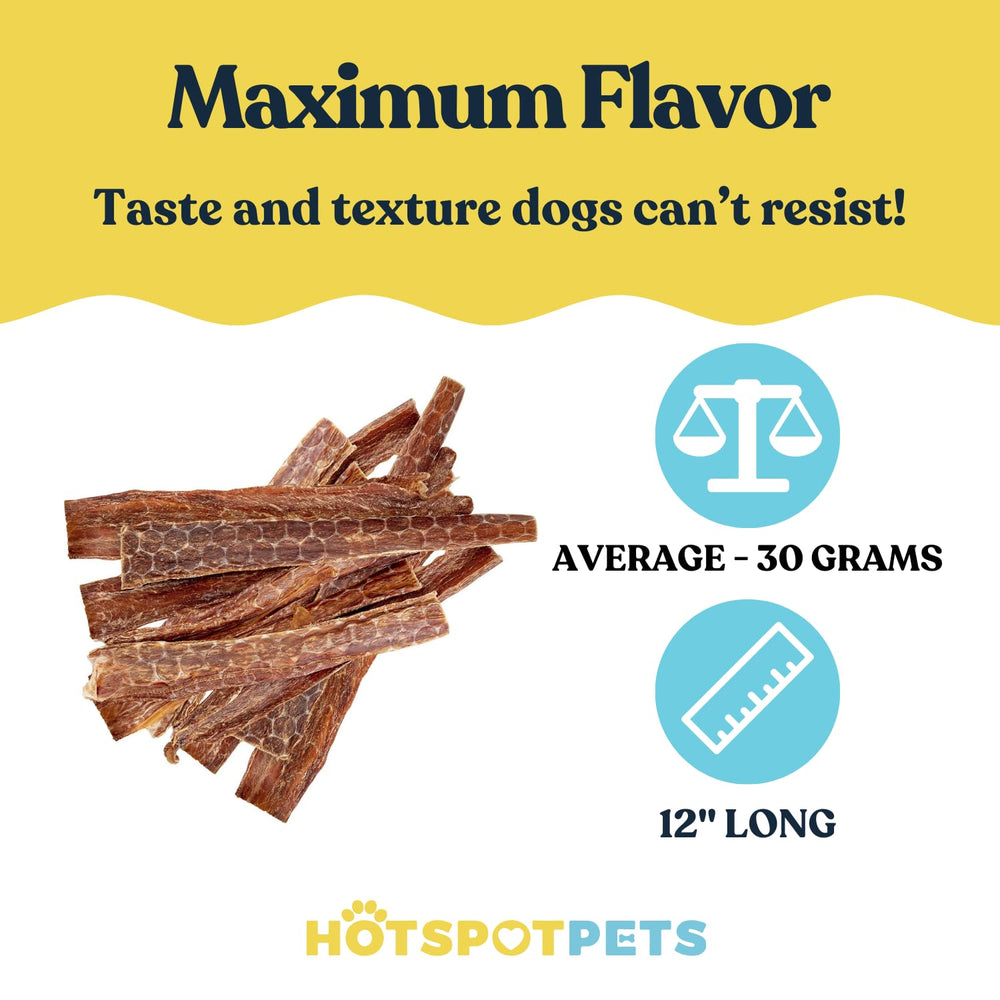HotSpot Pets Esófago de Res, carne grass-fed: entrenamiento
