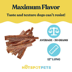 HotSpot Pets Esófago de Res, carne grass-fed: entrenamiento