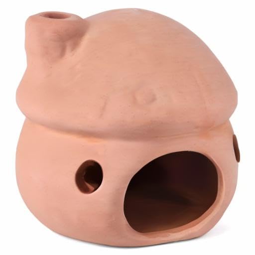 HouseUp seta cerámica como refugio decorativo para acuarios pequeños.