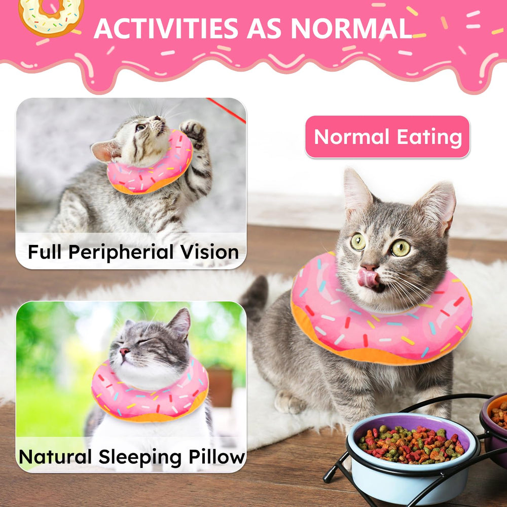 Hpetppy collar cono lavable a máquina facilita el cuidado