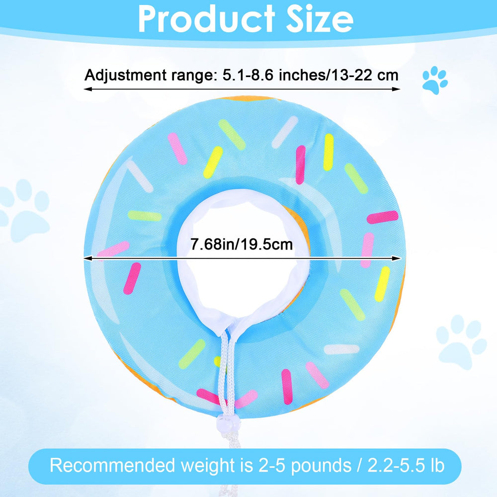 Hpmjz collar ajustable para gato azul, seguridad y comodidad durante recuperación
