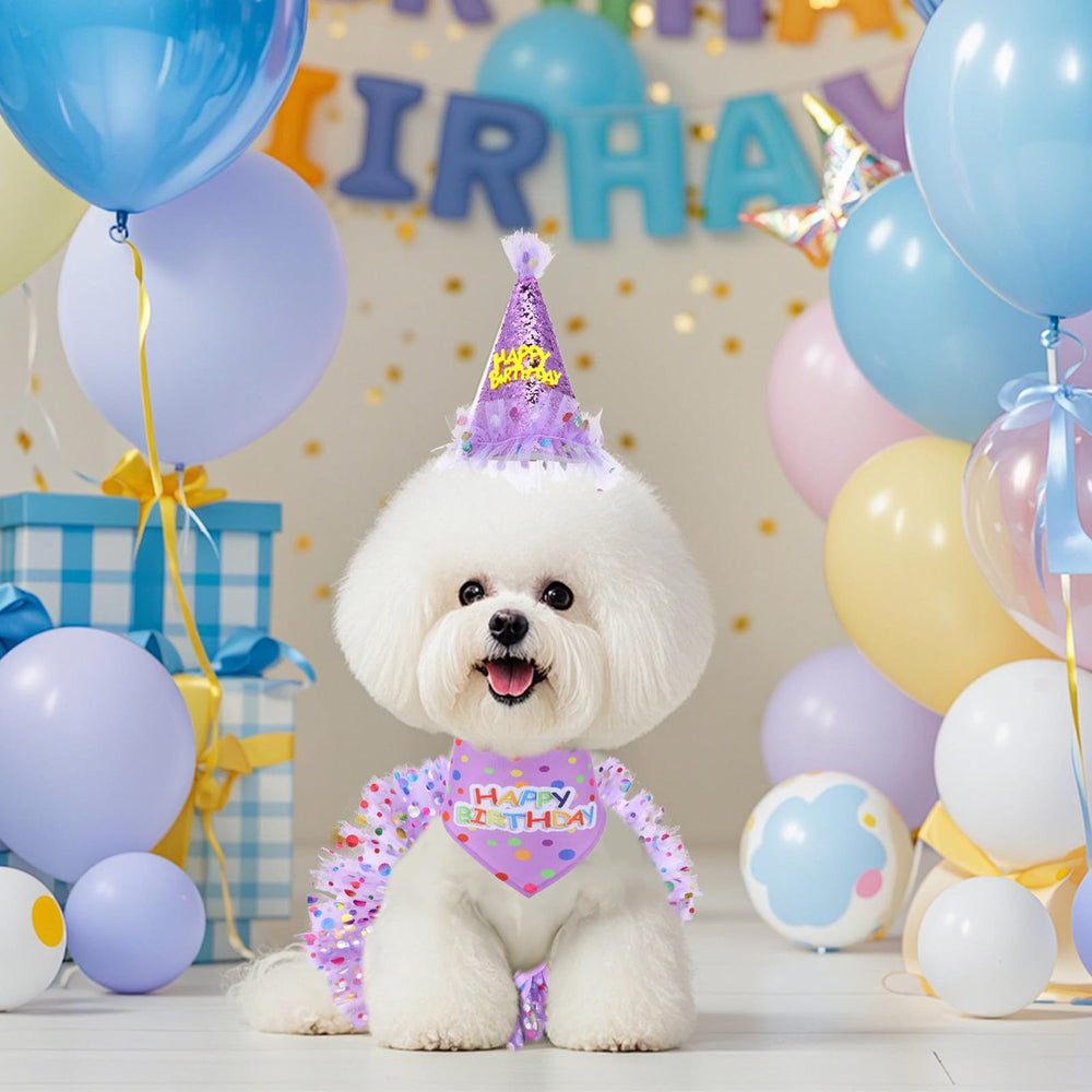 Regalo ideal para amantes de perros, conjunto de cumpleaños Hpmjz.