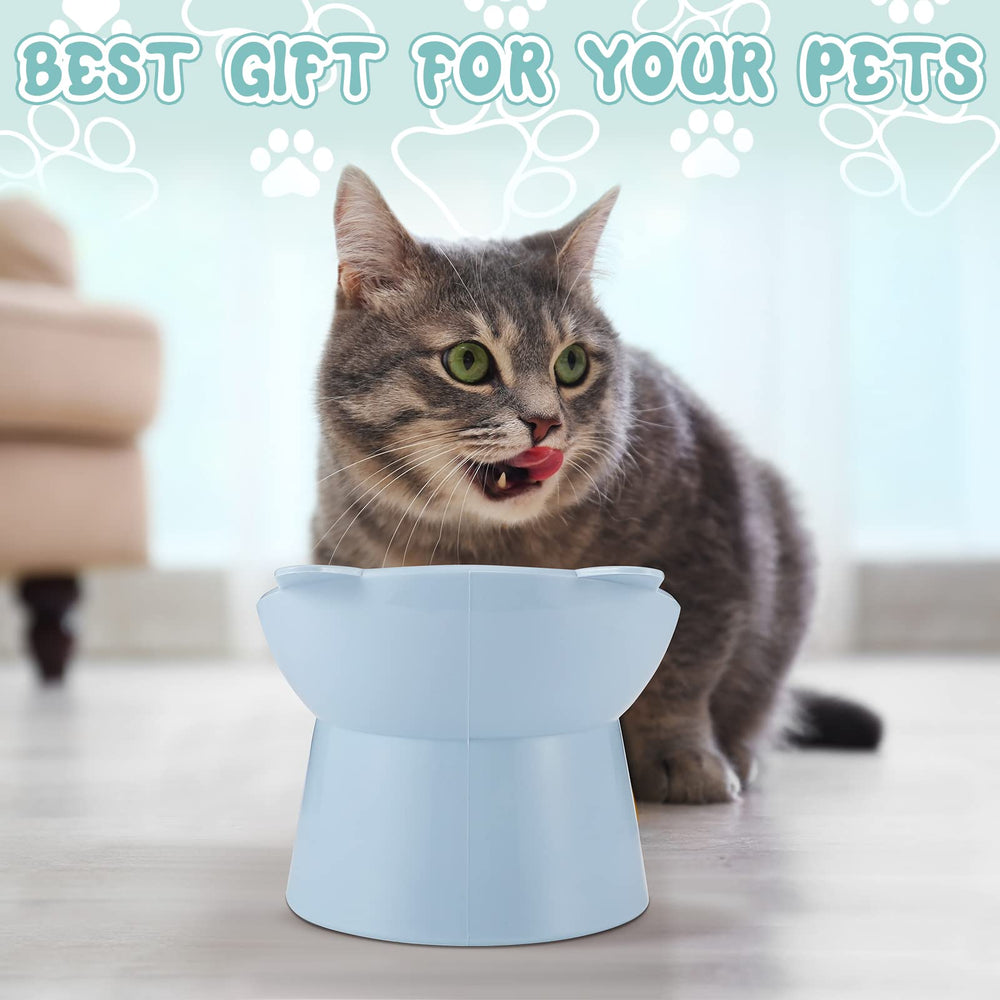 Regalo perfecto para amantes de gatos con tazones coloridos de Hsei.