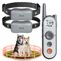 Htcuto cerca inalámbrica para perros: configuración exterior sin cables.
