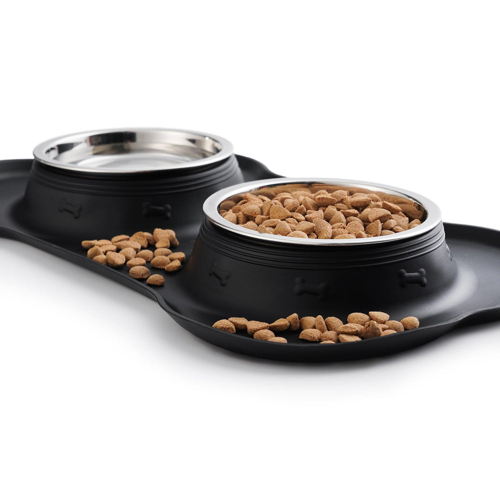 Hubulk bandeja de silicona anti-derrame facilita la limpieza alrededor de la zona de comida.