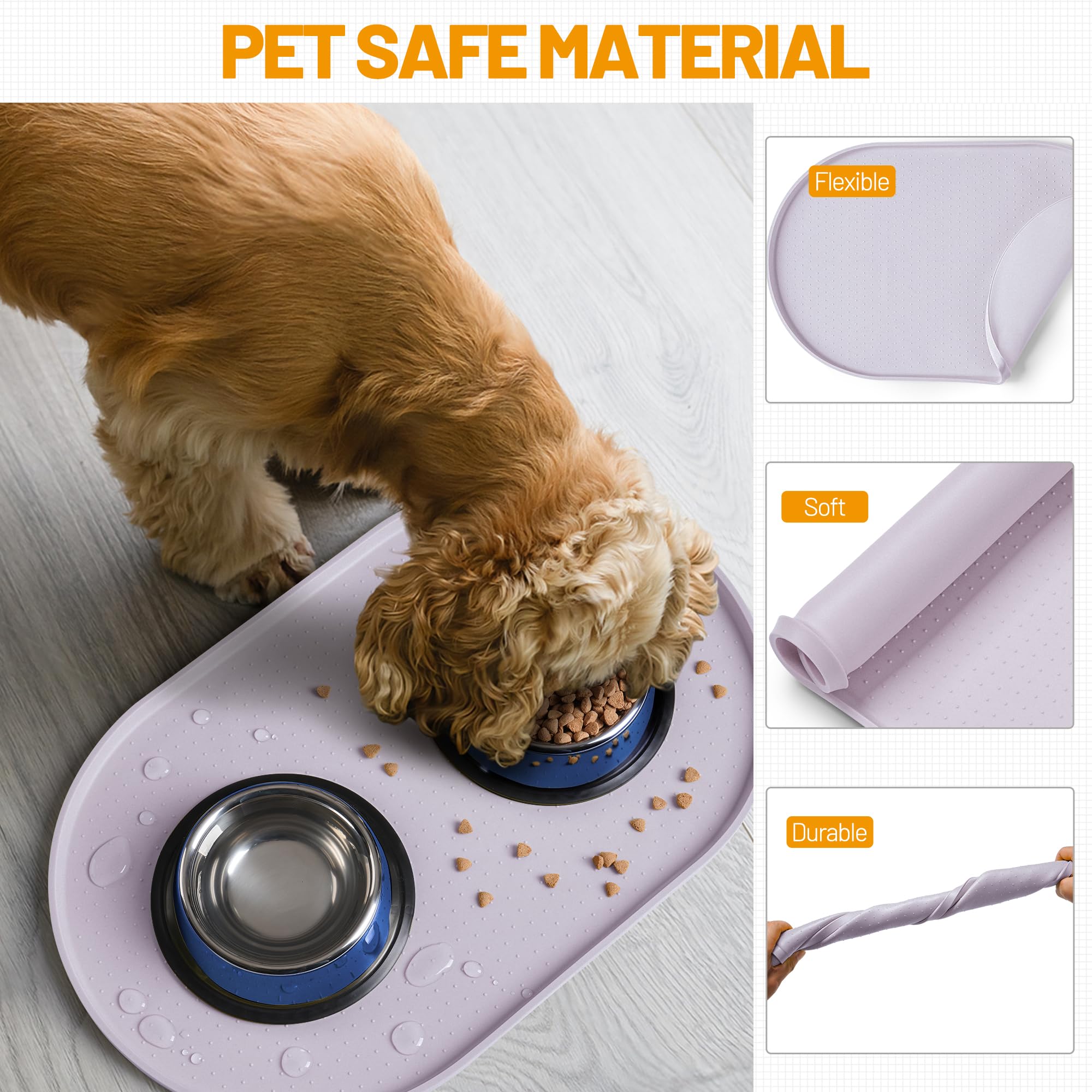 Hubulk silicona sin BPA, resistente a olores y manchas.