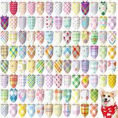 Bandanas Huhumy para perros en un conjunto de 100 piezas para cambiar de estilo.