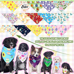 Bandana triangular Huhumy con ajuste cómodo para perros medianos.