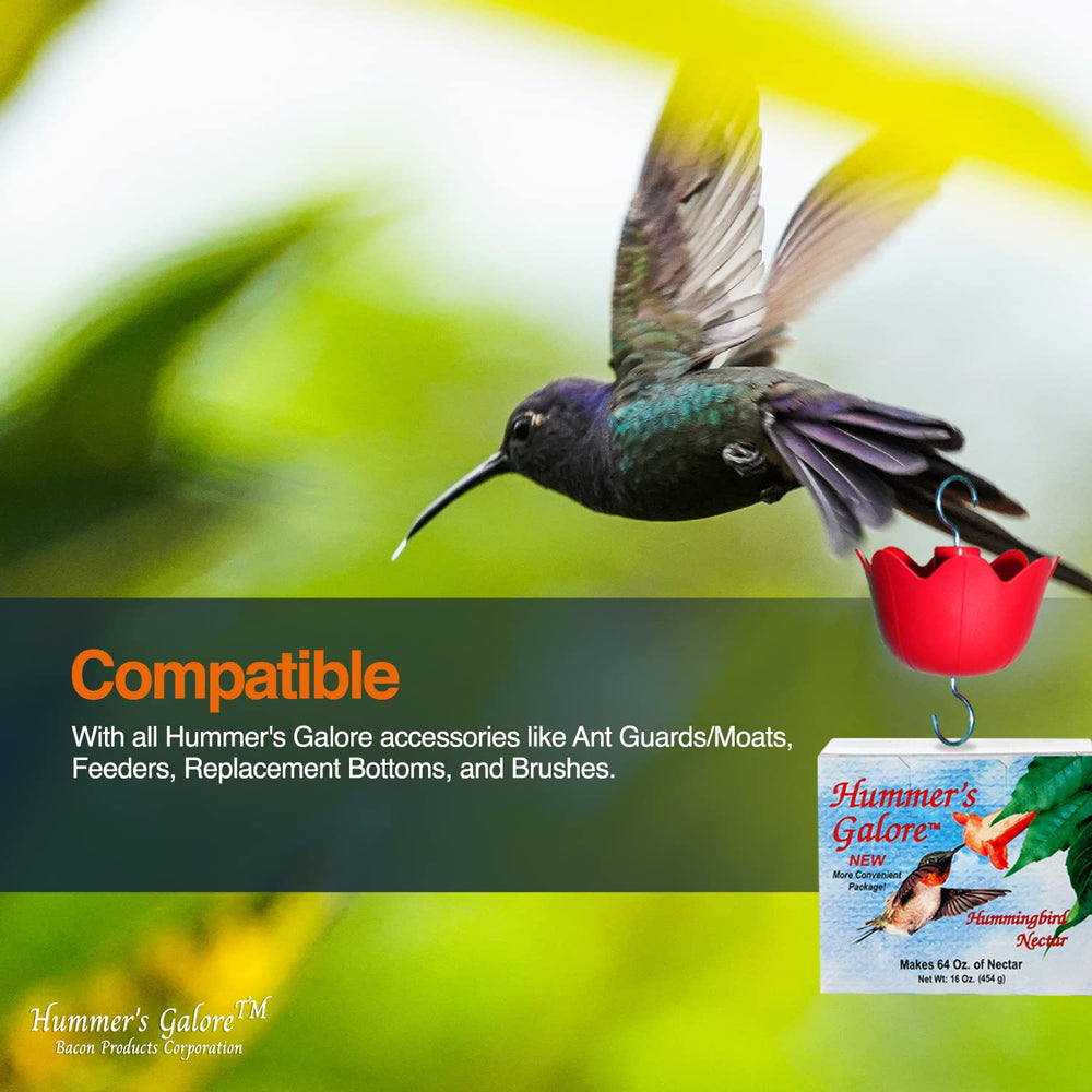 Néctar Hummer's Galore 192 onzas para alimentar varias aves temporada.