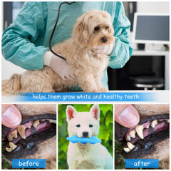 Hurray: material-goma-primer-plano, textura suave para dientes sensibles.