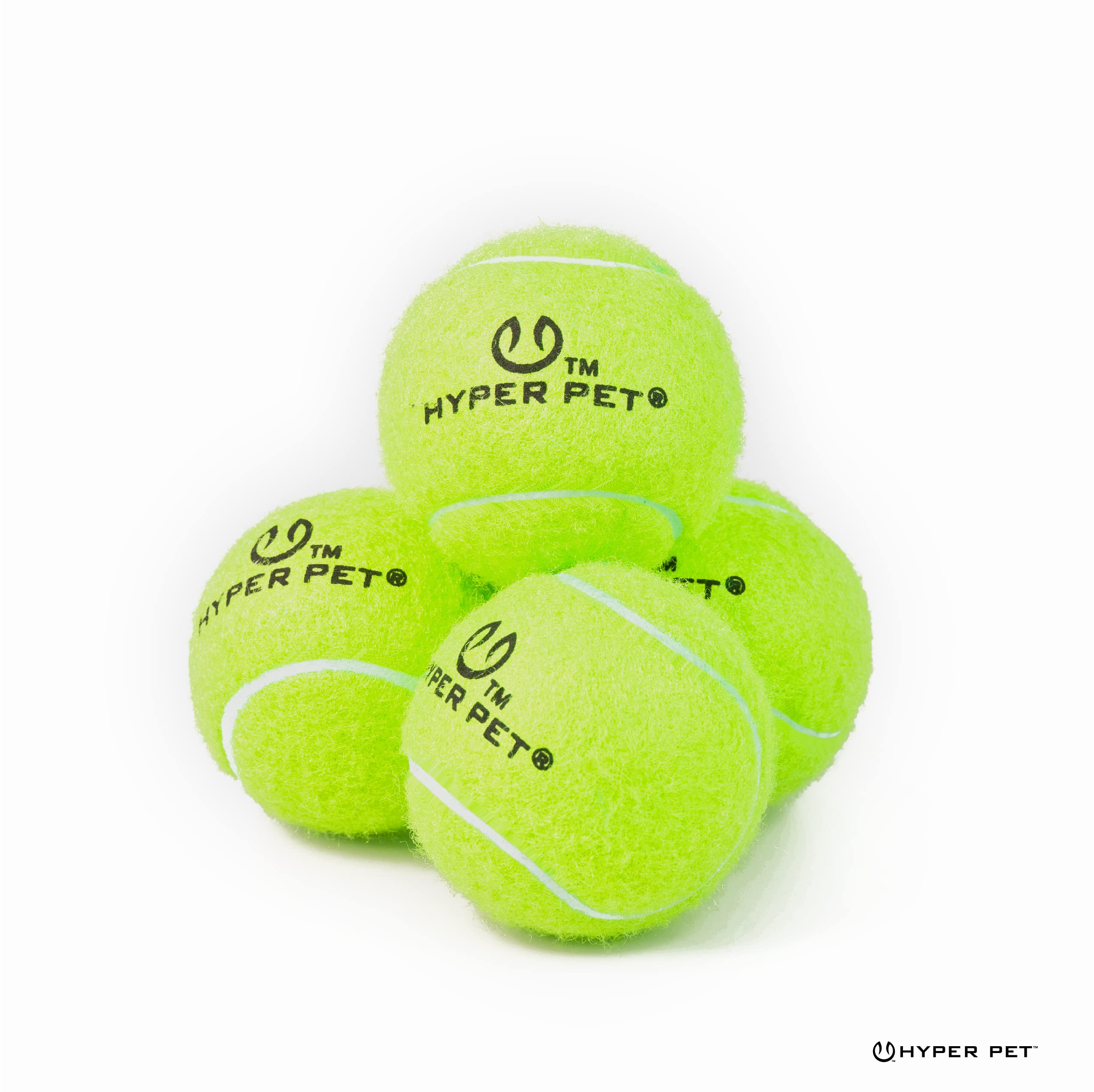 Hyper Pet bolas tenis mini para perros pequeños, seguras para juego supervisado.