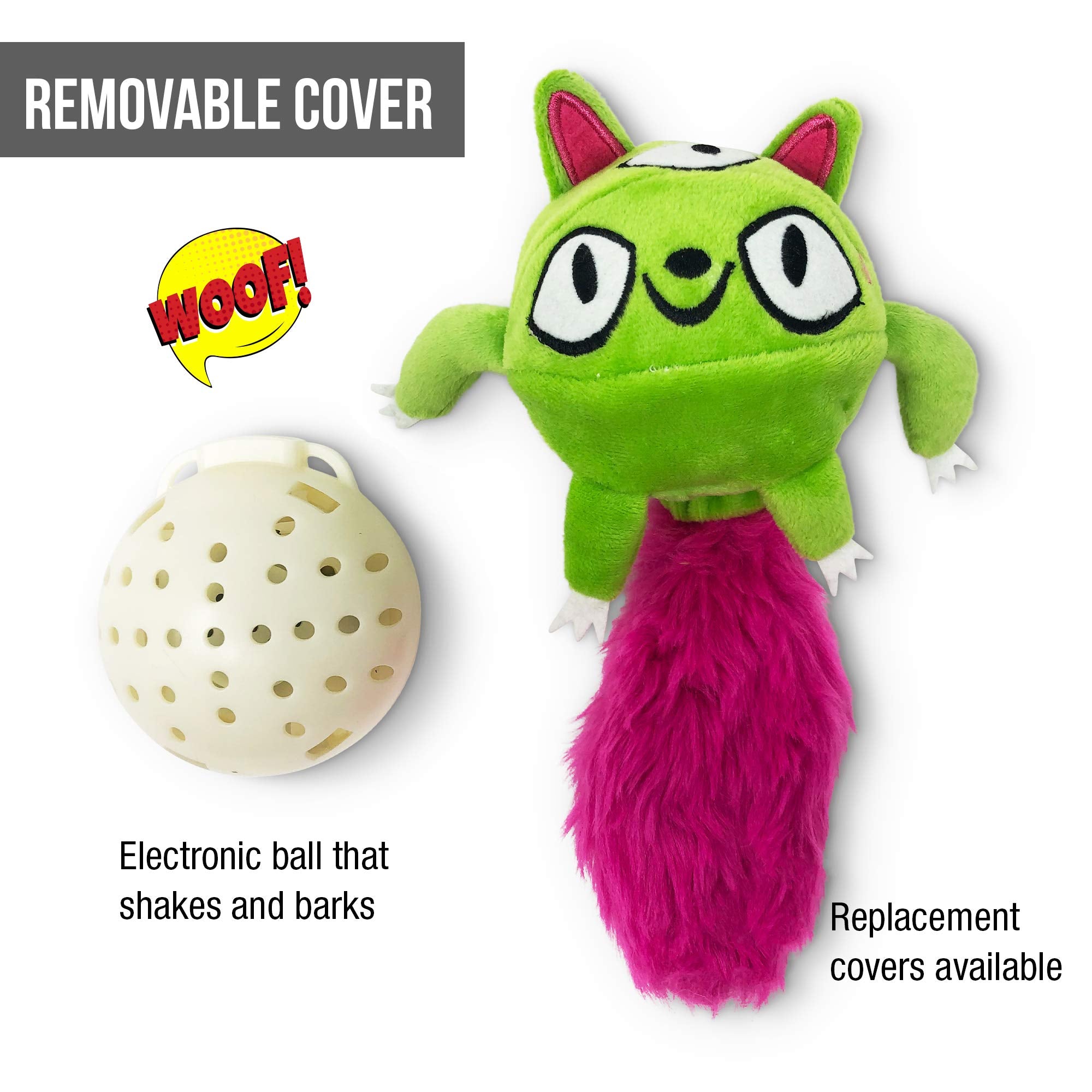 Hyper Pet Doggie Pal Monster, activación rápida con pestaña y sacudida.
