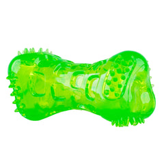 Hyper Pet Dura-Squeaks mostrando rebote en superficies planas para perros activos