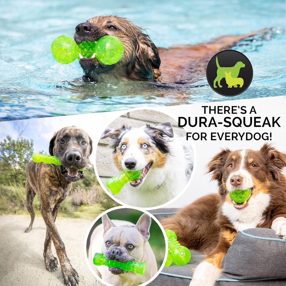 Hyper Pet DuraSqueak, fácil de limpiar para uso diario.