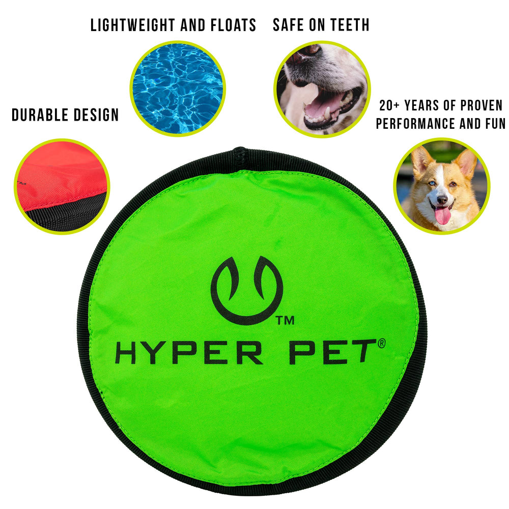 Hyper Pet Flippy Flopper ideal para playa, parque o piscina.