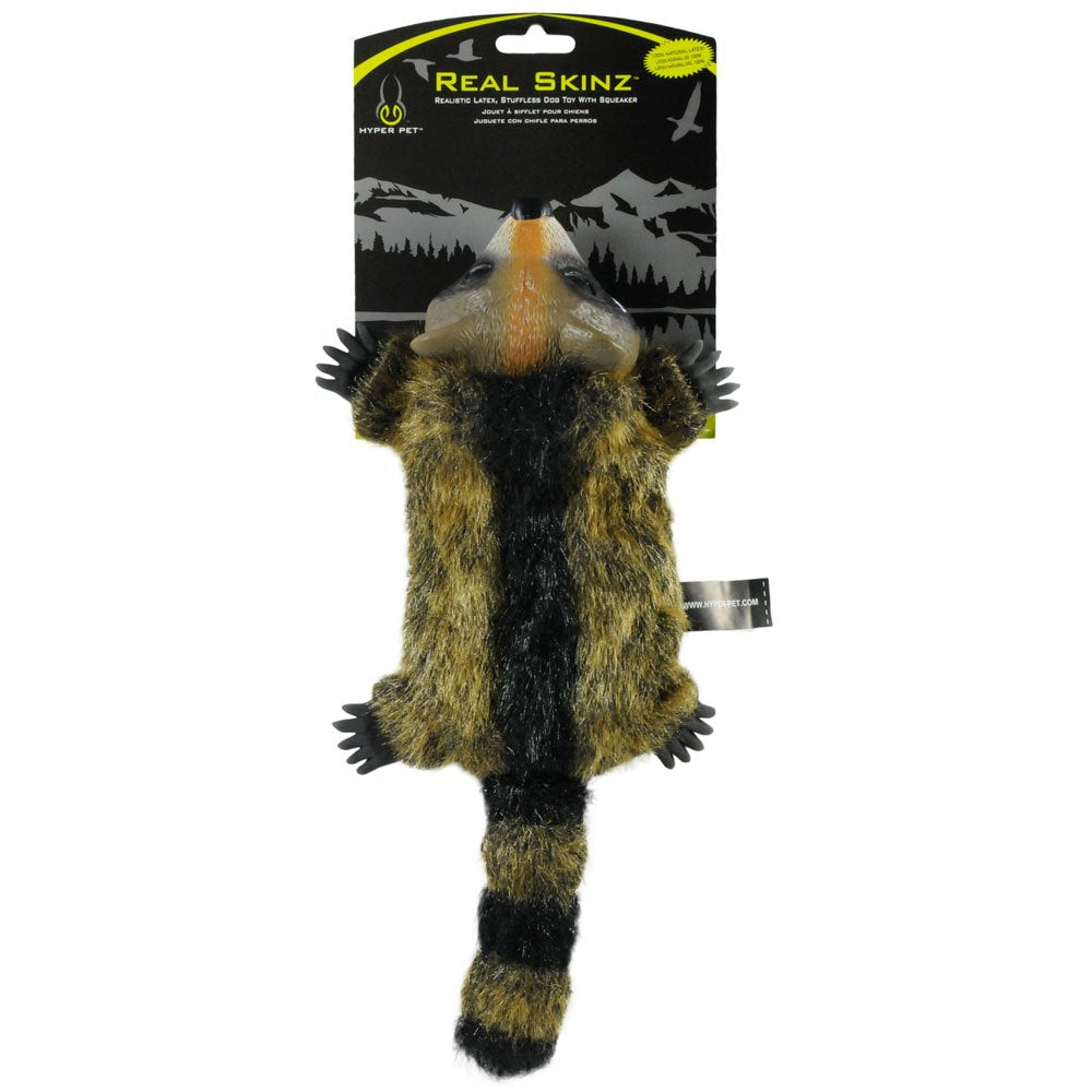 Mapache Hyper Pet Real Skinz con cara realista para exploración y juego.