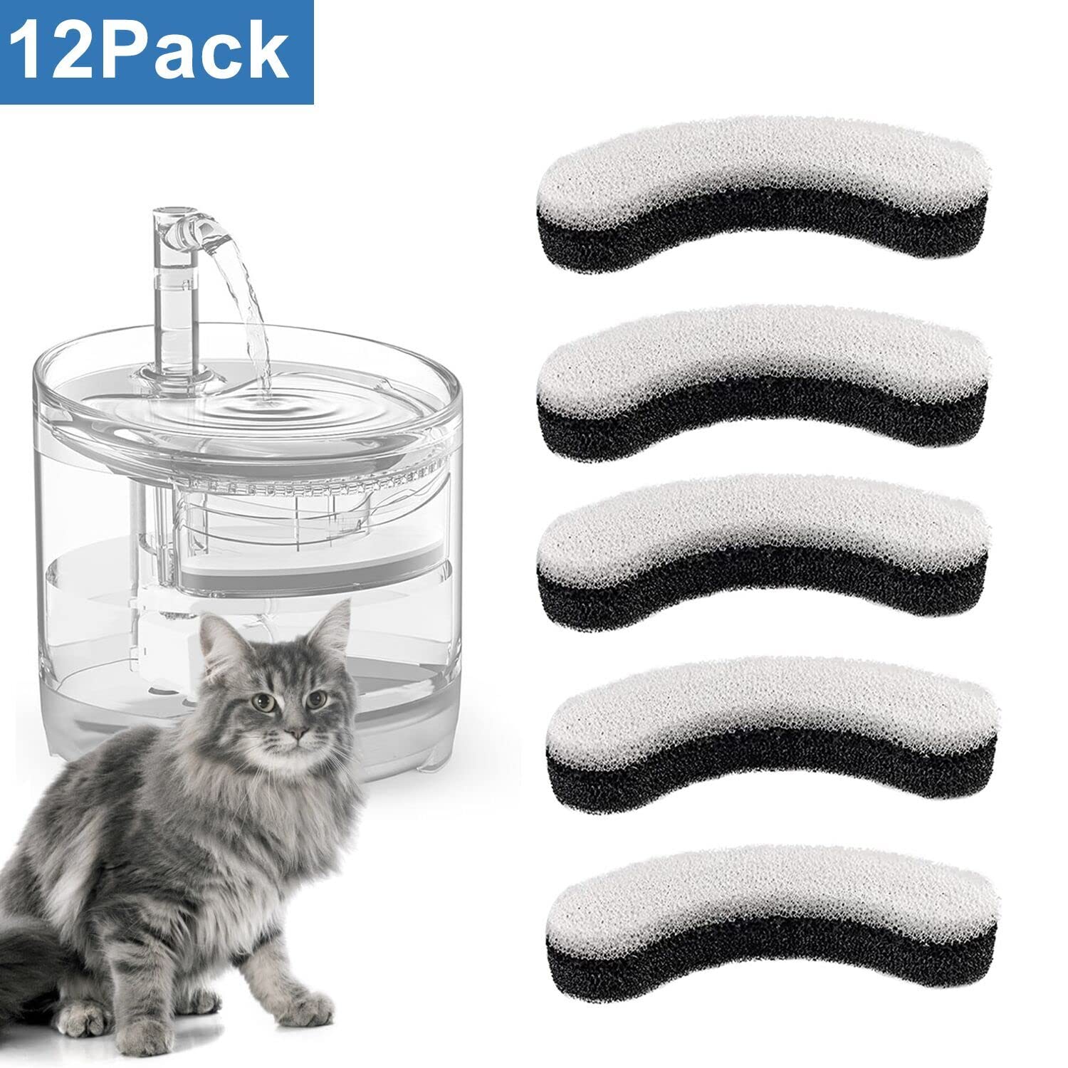 HZPOWEN fuente transparente WF050; compatible y fácil de usar
