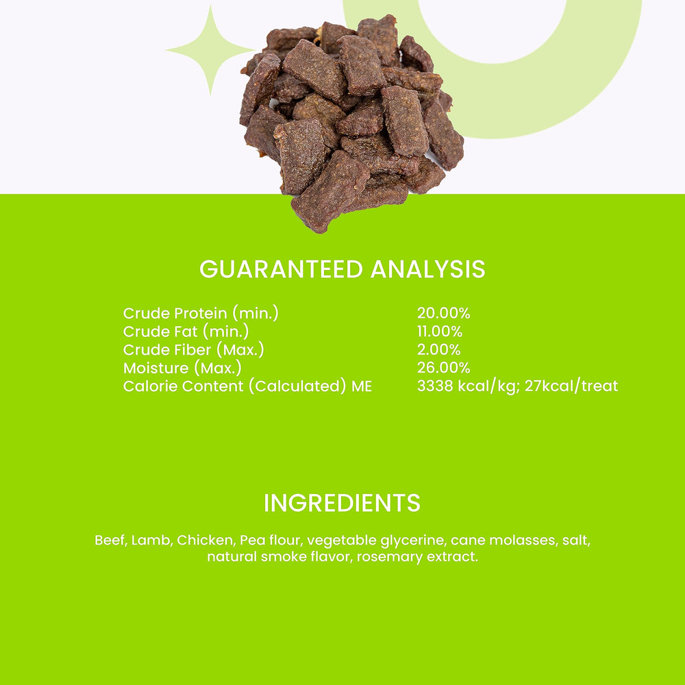 I and love and you Nice Jerky Bites: nutrición holística con ingredientes balanceados
