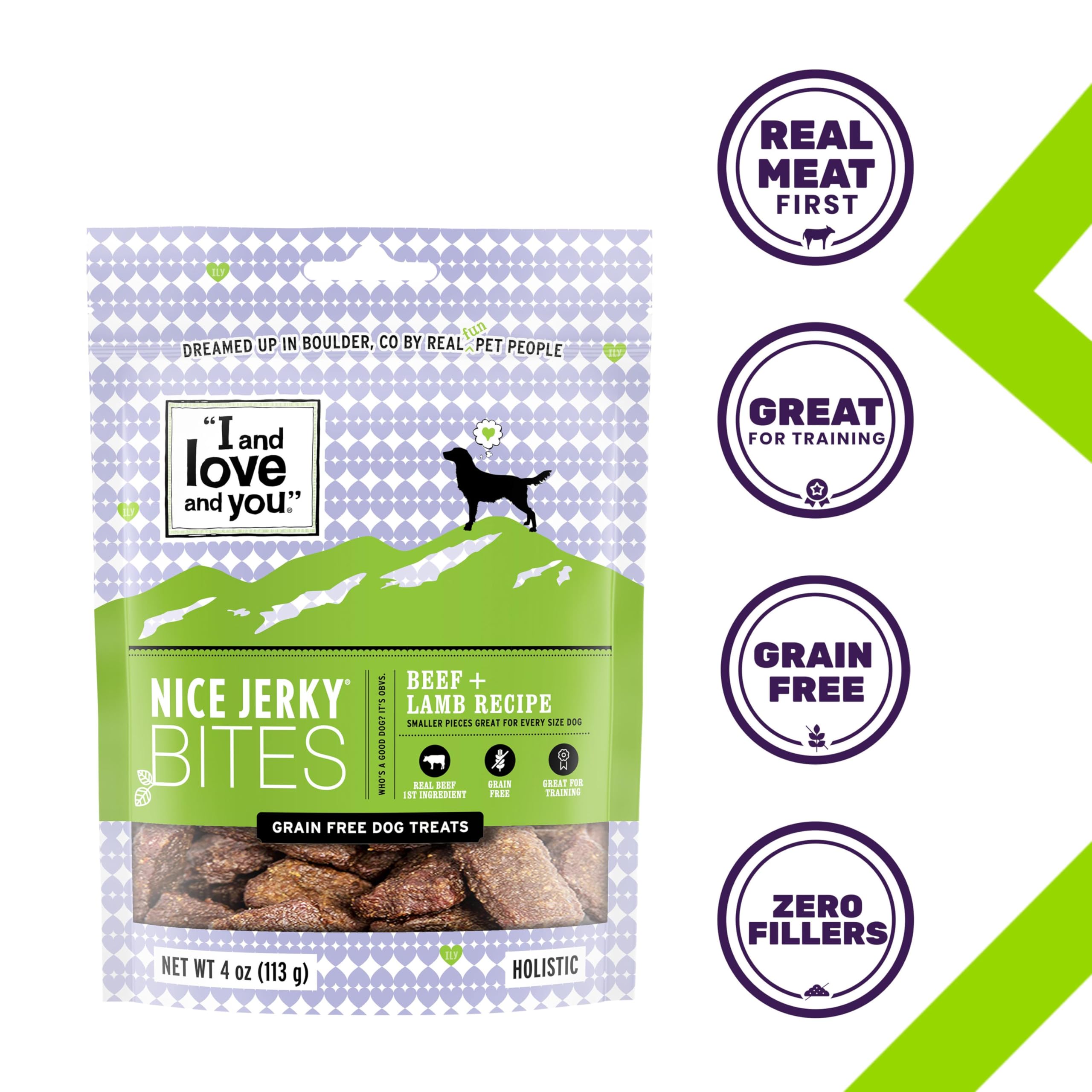 I and love and you Nice Jerky Bites: sin rellenos innecesarios para una nutrición más simple