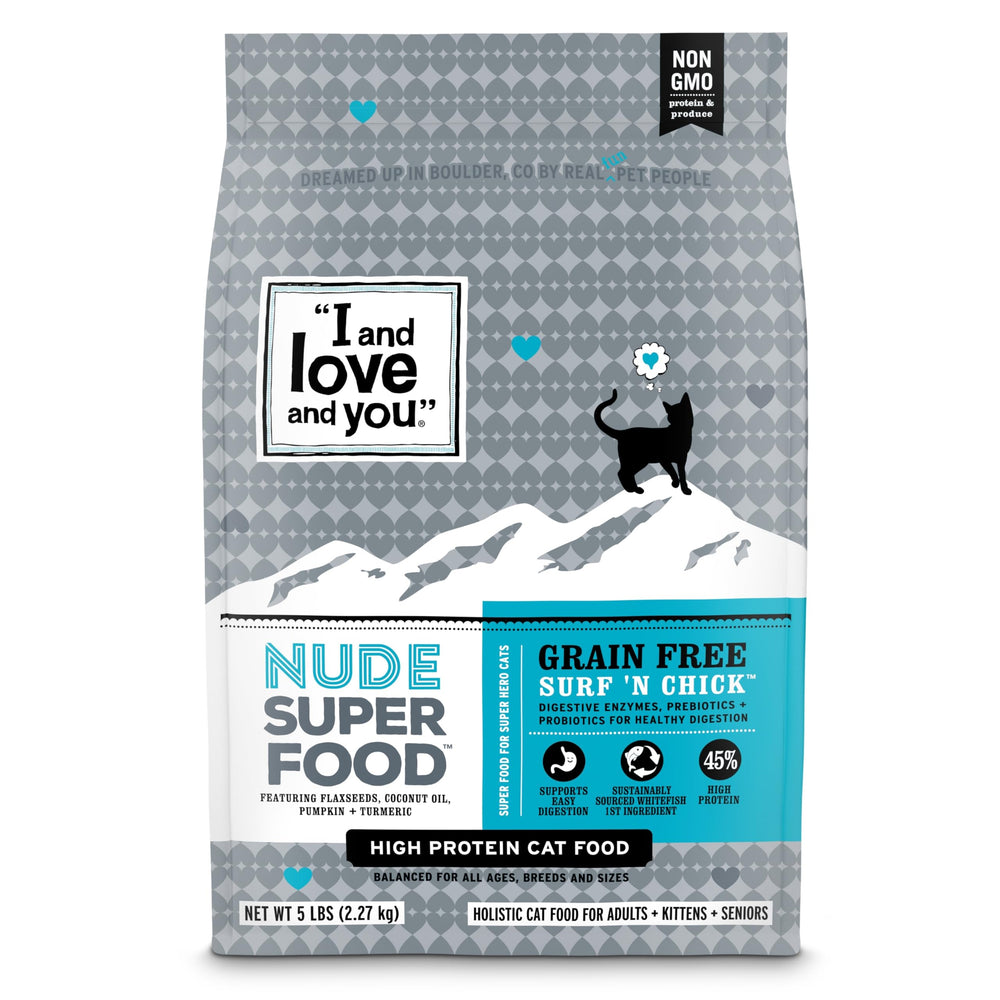 I and love and you Nude bolsa frontal, alimento seco sin granos para gatos.