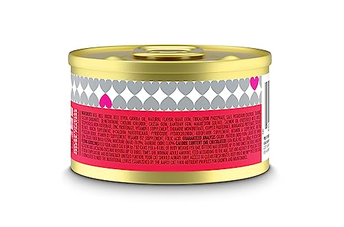 I and Love and You Right Meow Pâté Beef 4-pack textura cremosa que encanta a gatos selectivos.