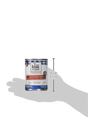 I AND LOVE AND YOU, lata de 13oz sin granos, proteína y humedad en cada porción