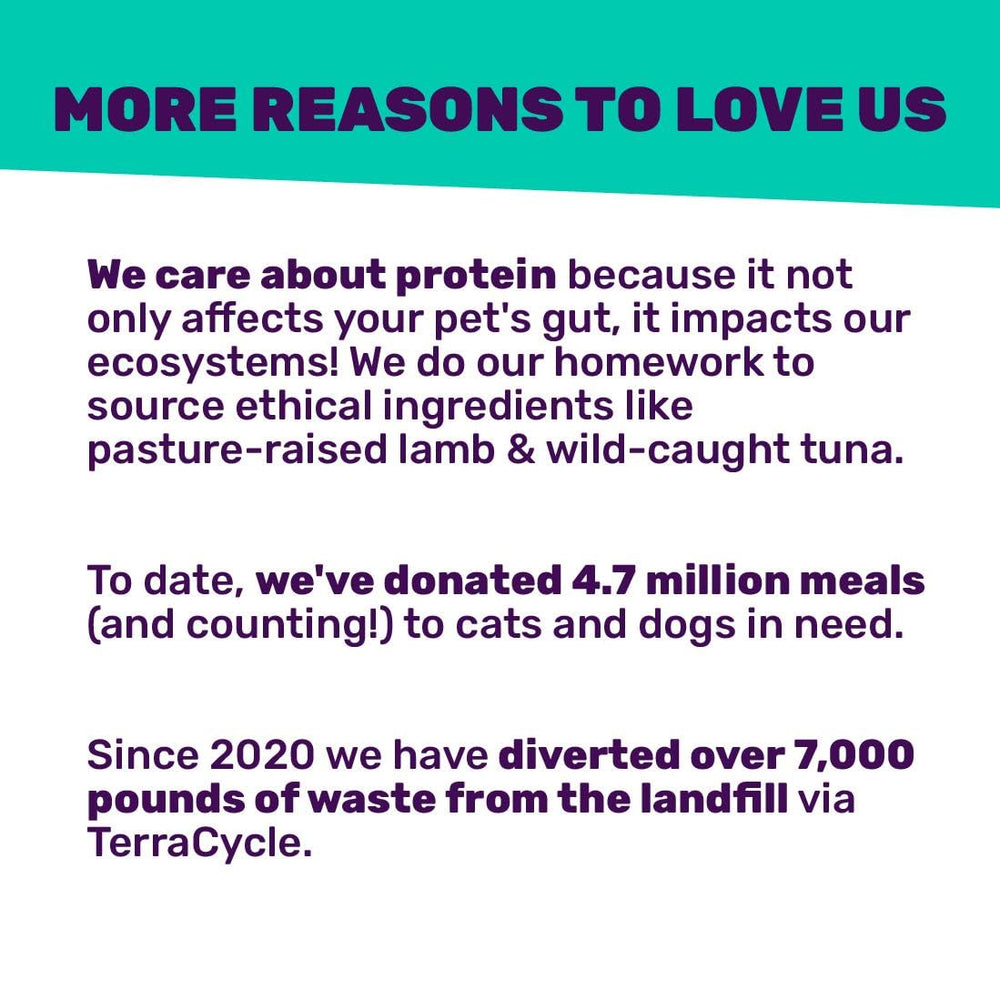 I AND LOVE AND YOU Treat Meow, empaque 100% reciclable