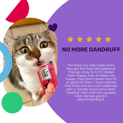 I AND LOVE AND YOU Treat Meow, omega-3 y omega-6 para piel y pelaje saludables