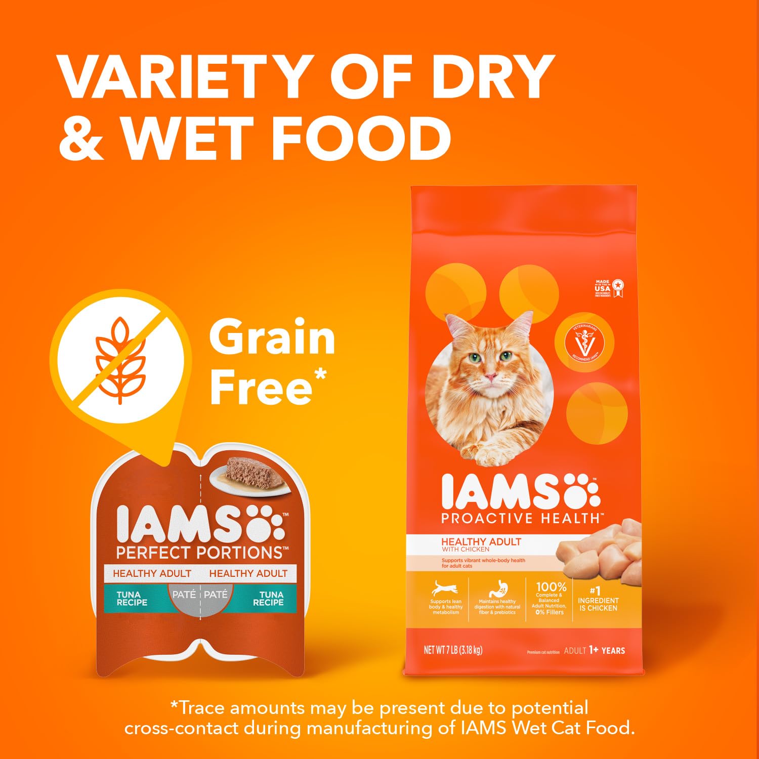 IAMS hecho en EEUU: calidad y trazabilidad.