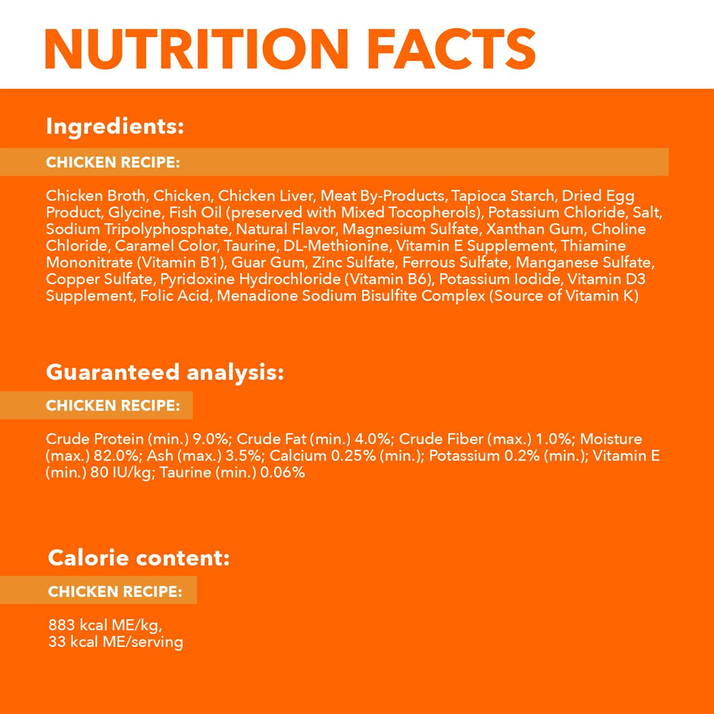 IAMS Perfect Portions, bandejas de 2,6 oz, porciones precisas para la ración diaria.