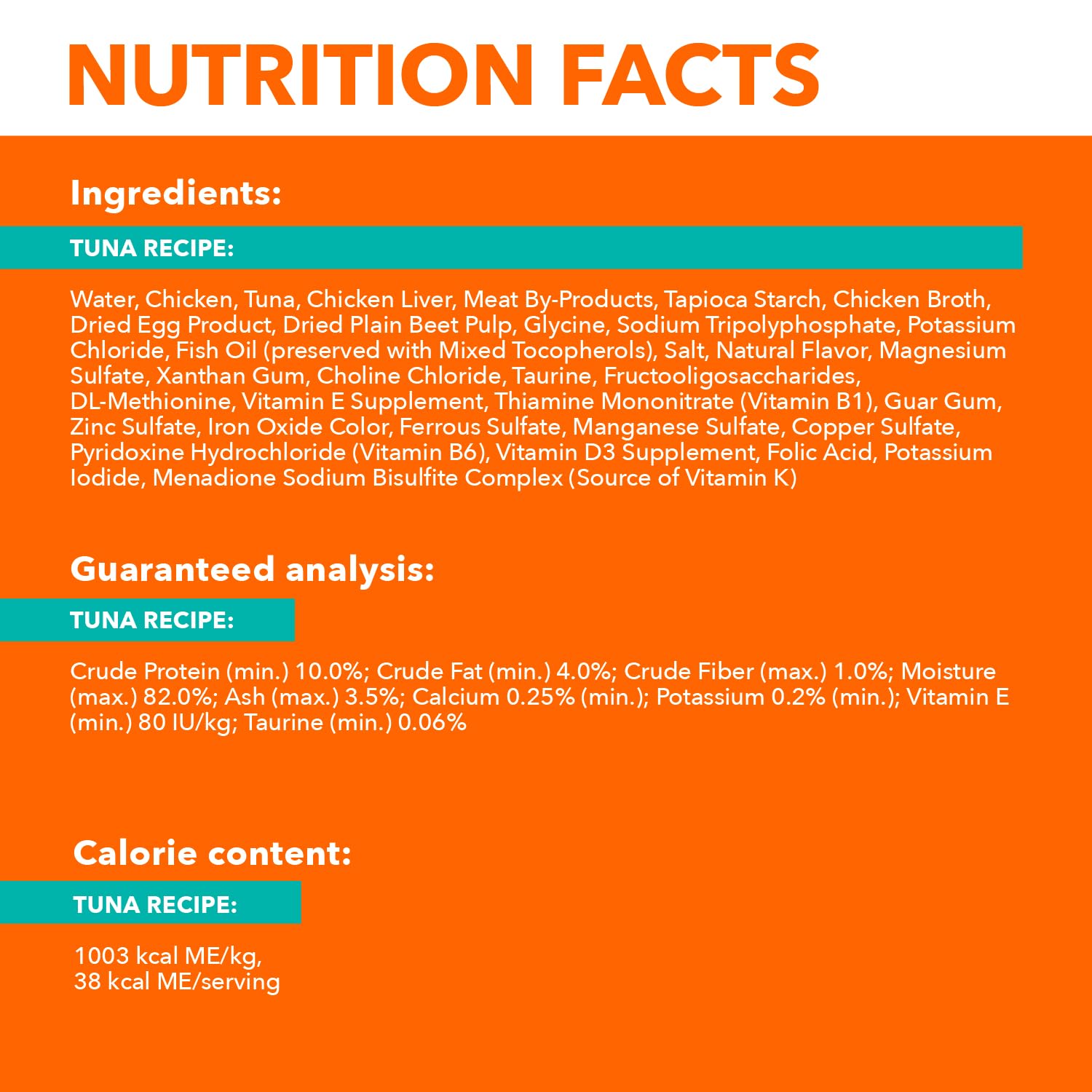 IAMS Perfect Portions ingredientes de calidad, Estados Unidos